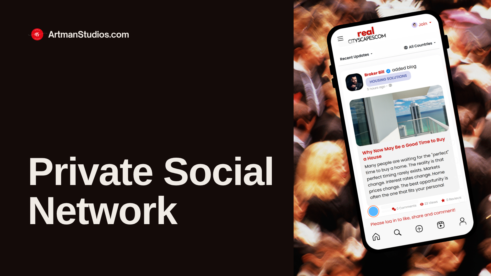 Order Private Social Network
